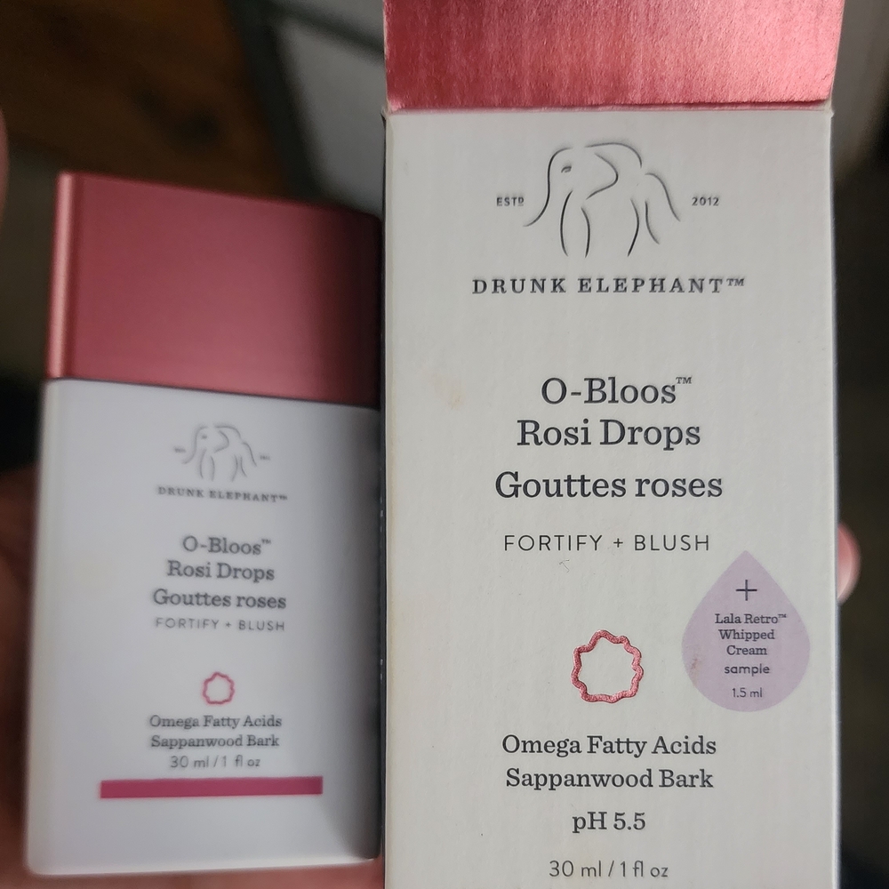 Drunk Elephant Rosi Drops with Pink Cap